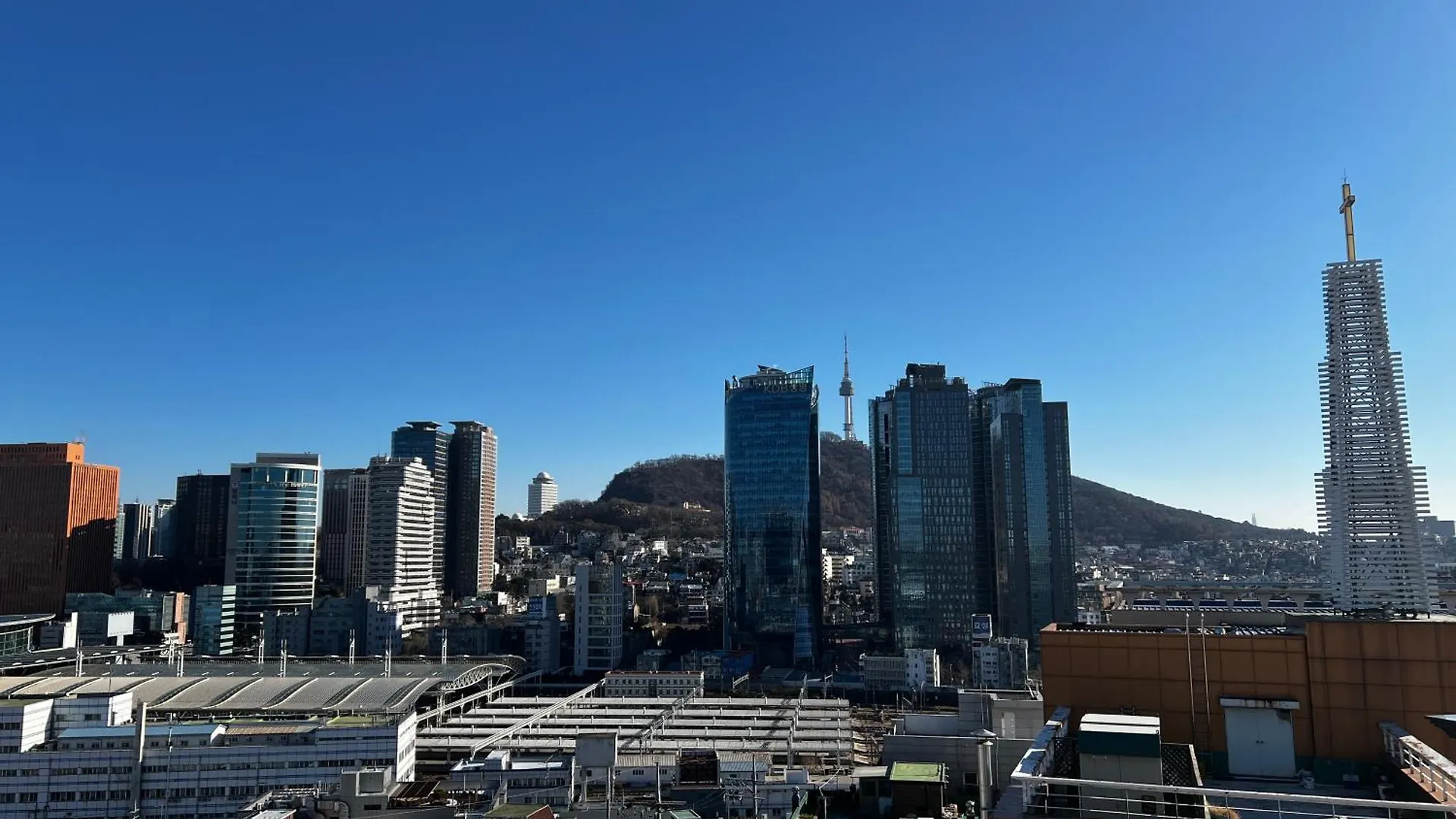 Ferienwohnung Panoramic View Seoul Station 2Br Newly Built Apartment